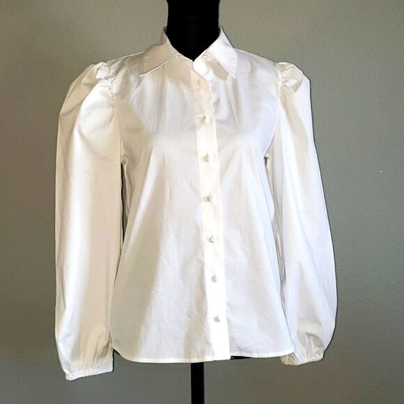 Fashion Nova Button Up Blouse - Picture 1 of 5